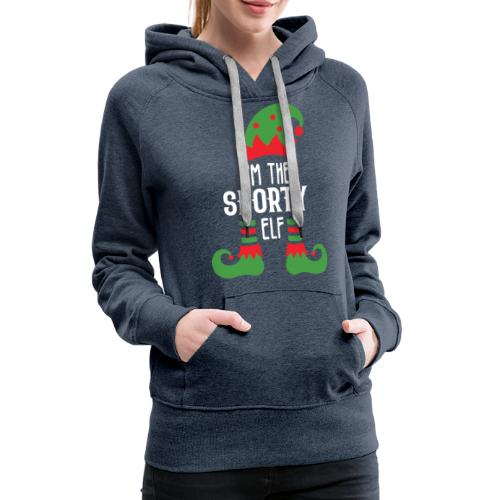 I'm The Sporty Elf Shirt Xmas Matching Christmas - Women's Premium Hoodie