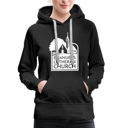 Single Vertical white2 - Women's Premium Hoodie