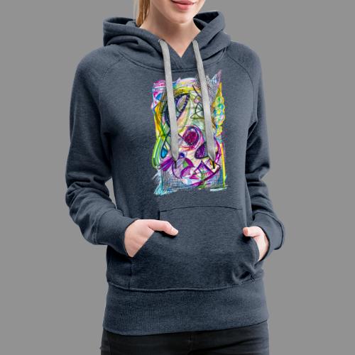 I cant hear you over this painting - Women's Premium Hoodie