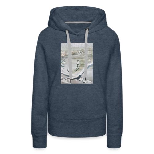 White swans - Women's Premium Hoodie