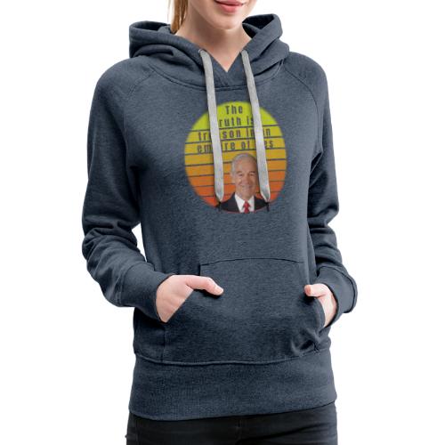 The Truth is Treason in an empire of lies - Women's Premium Hoodie