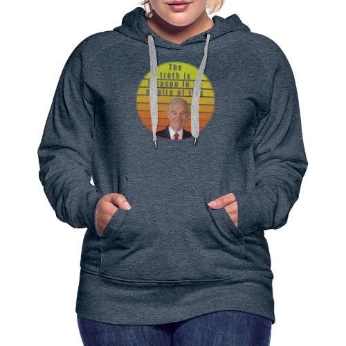 The Truth is Treason in an empire of lies - Women's Premium Hoodie