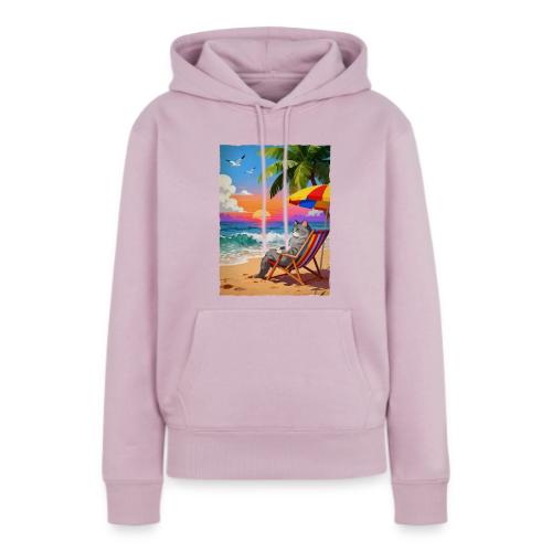 Rainbow Beach cat - Women's Premium Hoodie