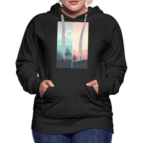 Travelling through the ages - Women's Premium Hoodie