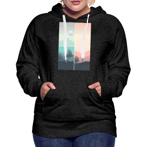Travelling through the ages - Women's Premium Hoodie