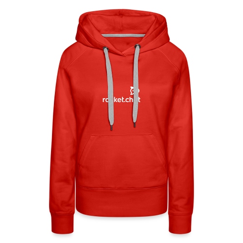 Rocket.Chat Official White - Women's Premium Hoodie