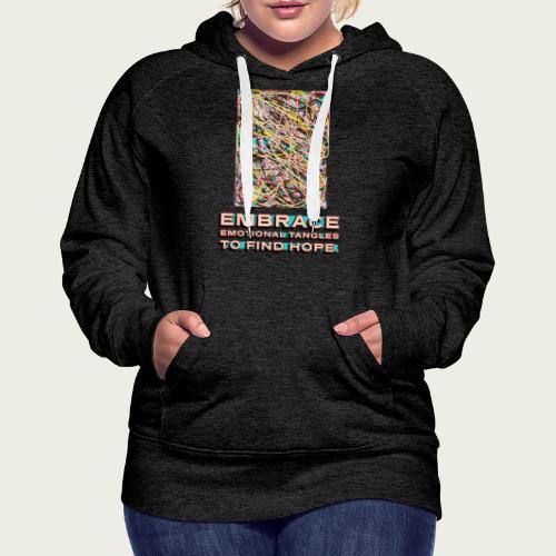 Recovery Mantra for Emotional Tangles - Women's Premium Hoodie
