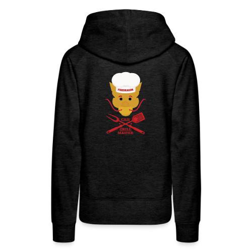 Firedragon Grill Master Red Design - Women's Premium Hoodie