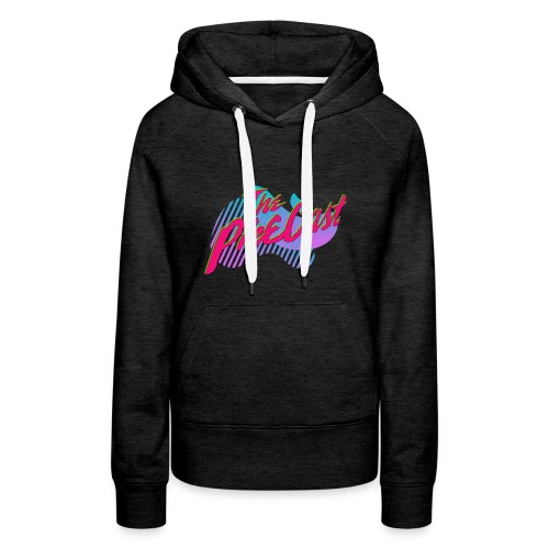 The PikeCast Synthwave Logo - Women's Premium Hoodie