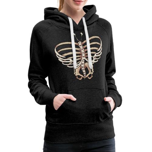 Butterfly skeleton - Women's Premium Hoodie