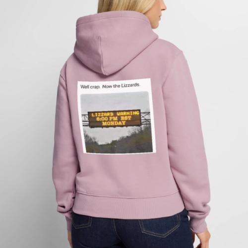 TSEL Lizard Warning - Women's Premium Hoodie