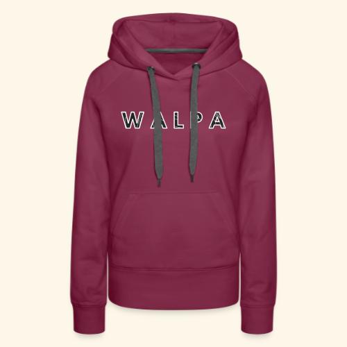 WALPA Double Sided Design 1 - Women's Premium Hoodie