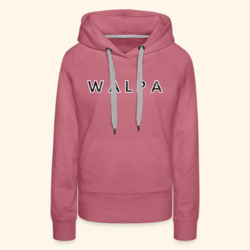 WALPA Double Sided Design 1 - Women's Premium Hoodie