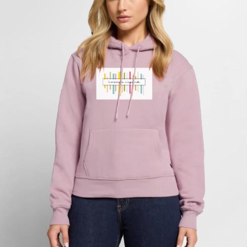 Lounge Lizard Striped Logo - Women's Premium Hoodie