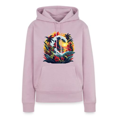 Mountain Wave Garden - Women's Premium Hoodie