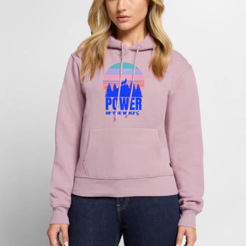 Power Of The Wolf - Women's Premium Hoodie