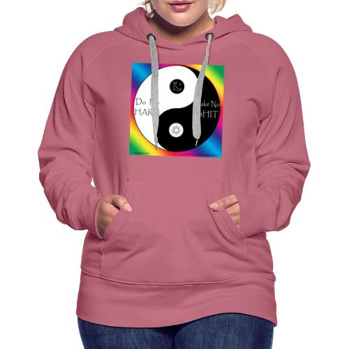 No Harm No Sh*t - Women's Premium Hoodie