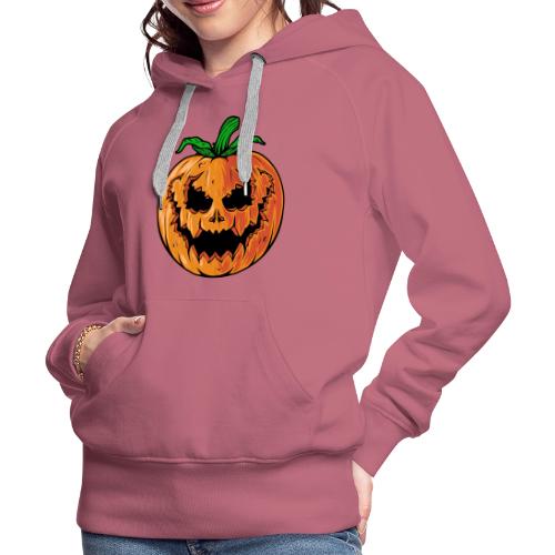Sinister Jack-O-Latern - Women's Premium Hoodie