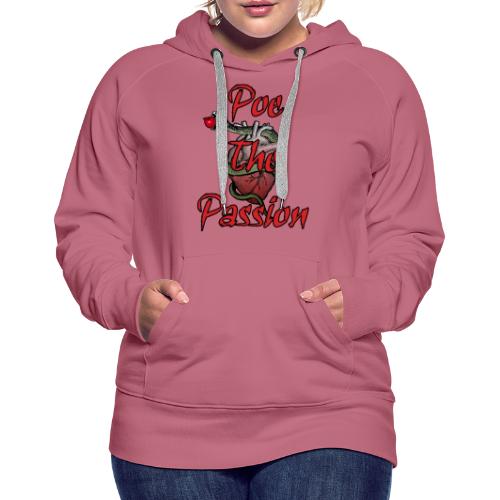 Poe The Passion-Brand Logo Merchandise - Women's Premium Hoodie