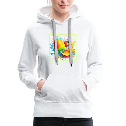 Tropical Mango Treat - Women's Premium Hoodie