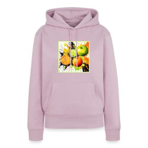 Apple and Citrus Burst - Women's Premium Hoodie