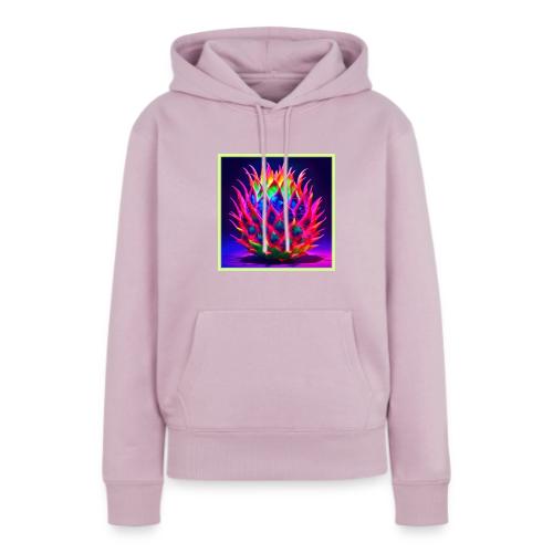 Electric Neon Dragon Fruit - Women's Premium Hoodie