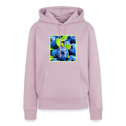 Fresh Blueberries Close-Up - Women's Premium Hoodie