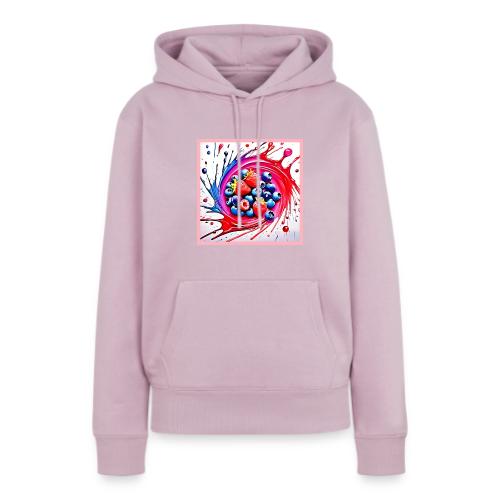 Berry Splash: Color Burst - Women's Premium Hoodie