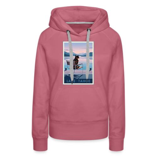 Lake Tahoe Cat - Women's Premium Hoodie