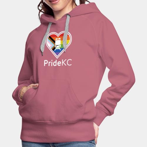 PrideKC Heart 2023 - Women's Premium Hoodie