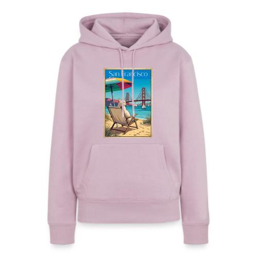 San Francisco Beach Cat - Women's Premium Hoodie