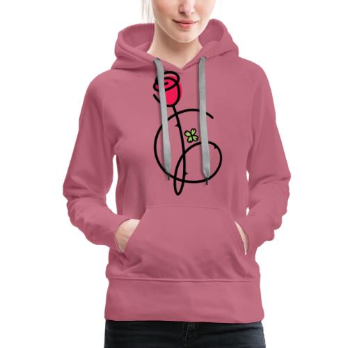 Love and Luck For My Rose - Women's Premium Hoodie