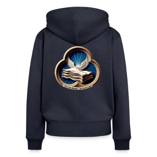 Easter The Cloth Remains T Shirt, Empty Tomb Gift - Women's Premium Organic Zip Hoodie