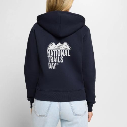 National Trails Day - Women's Premium Organic Zip Hoodie