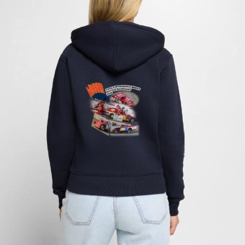 Jonathan Taylor Eldora Speedway FFN#1 Design 2 - Women's Premium Organic Zip Hoodie