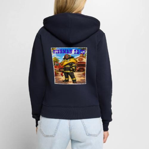 Fireman Taco - Women's Premium Organic Zip Hoodie