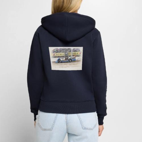Jonathan Davenport's #49 - Women's Premium Organic Zip Hoodie