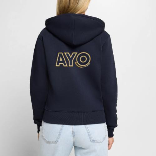 AyoGaming's Logo v1 - Women's Premium Organic Zip Hoodie