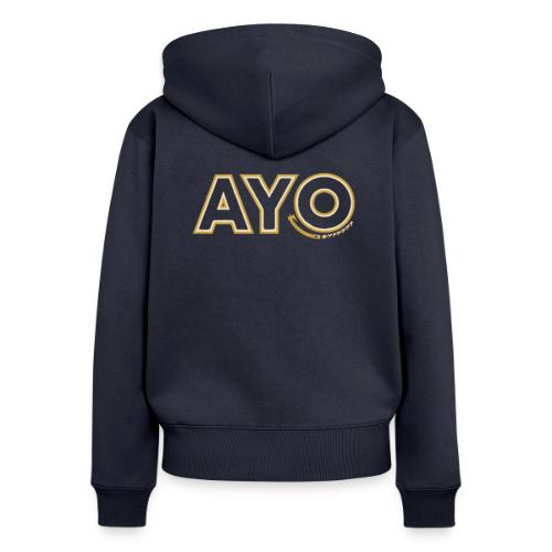 AyoGaming's Logo v1 - Women's Premium Organic Zip Hoodie