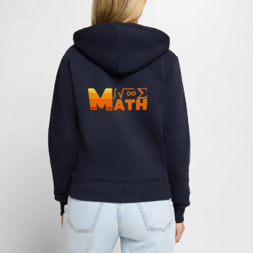 Math: The Language of Logic - Women's Premium Organic Zip Hoodie