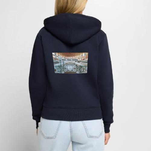 Omnicarta.org - Women's Premium Organic Zip Hoodie