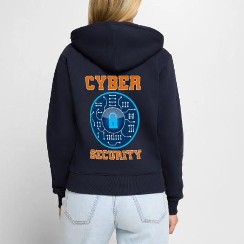 Cycer security: Secure by Design - Women's Premium Organic Zip Hoodie