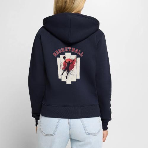 Basketball Energy - Women's Premium Organic Zip Hoodie