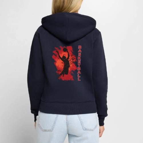 Basketball Soul - Women's Premium Organic Zip Hoodie
