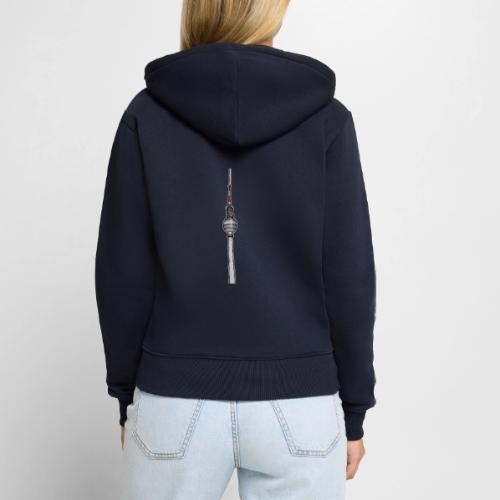 TV-Tower Berlin - Women's Premium Organic Zip Hoodie