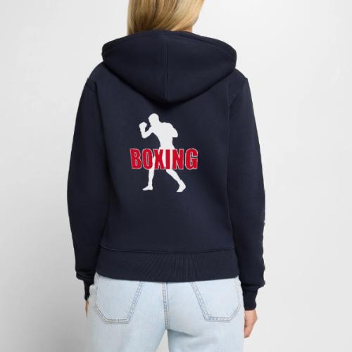 Boxing Force - Women's Premium Organic Zip Hoodie