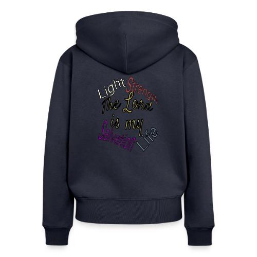 The Lord is - Women's Premium Organic Zip Hoodie