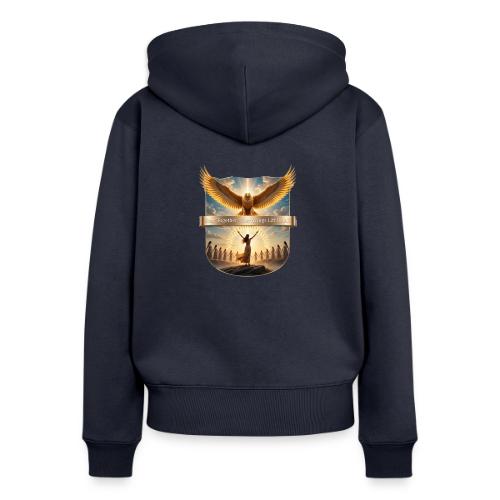 Women’s Day Eagle Matriarch T Shirt,, Gift for Mom - Women's Premium Organic Zip Hoodie