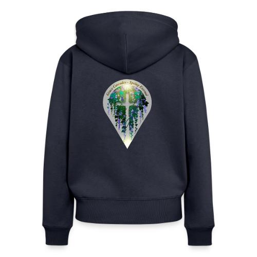 Easter Grace Cascades Vine T Shirt, Renewal Gift - Women's Premium Organic Zip Hoodie