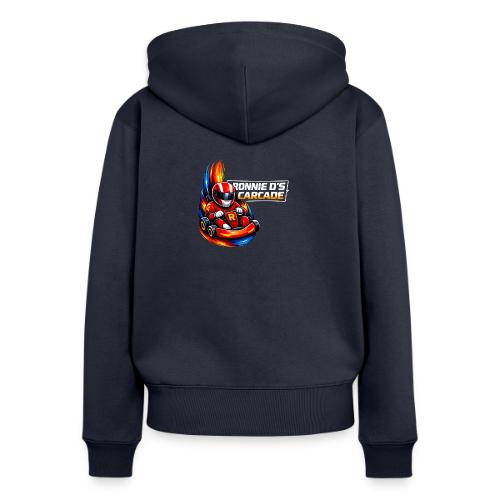Carcadelogoracer1 - Women's Premium Organic Zip Hoodie